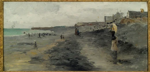 Spiaggia di Dieppe, 1881